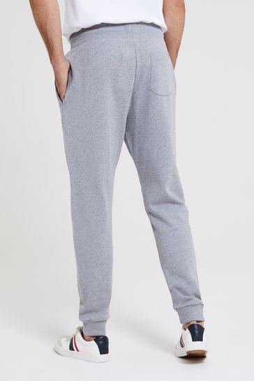 Grey fleece joggers mens cheap