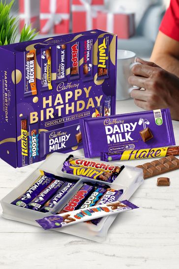 Buy Cadbury Happy Birthday Double Deck Selection Box from the Next