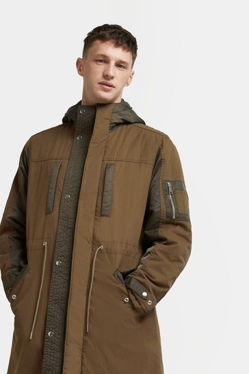 River island cheap mens parka