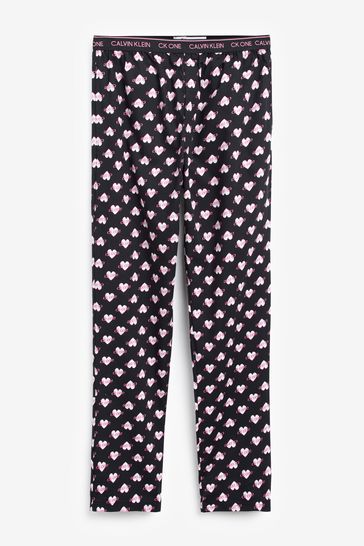 Calvin Klein Black Ck One Woven Sleep Pants