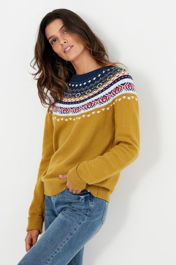 joules yellow jumper