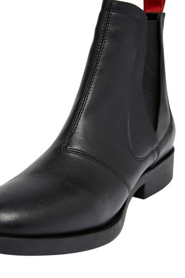 Joules black chelsea boots online