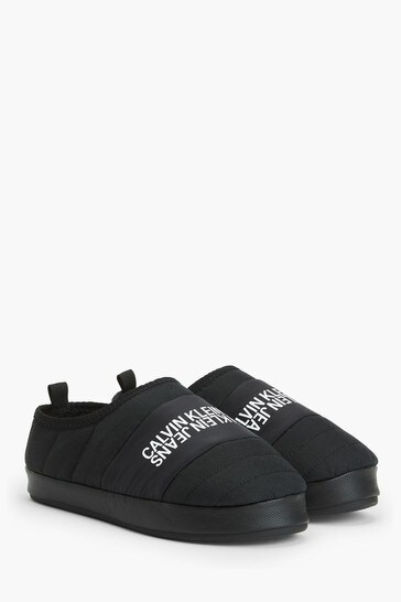 Calvin Klein Black Slippers