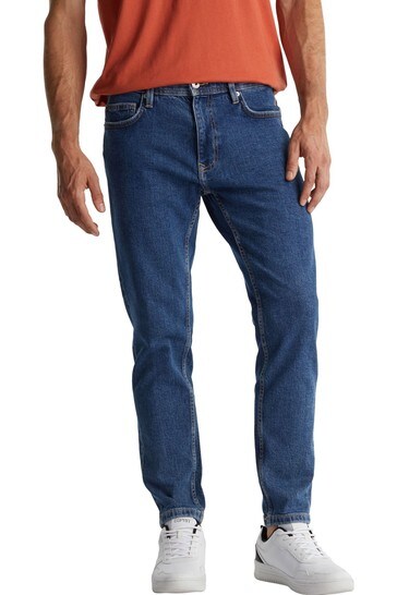 Esprit Mid Wash Blue Slim Fit Jeans