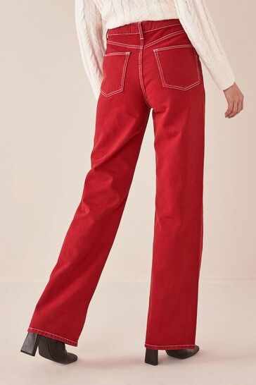 Buy Wide Leg Jeans from Next Lithuania
