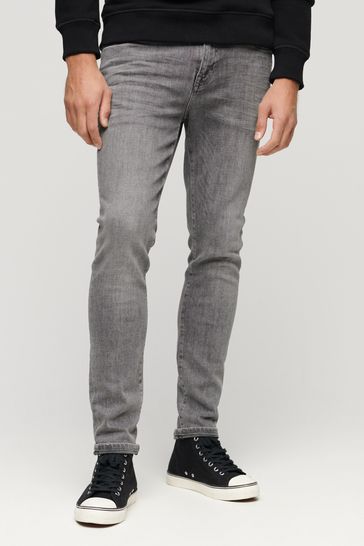 Superdry Grey Organic Cotton Skinny Jeans