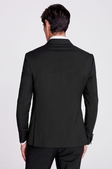Slim fit hotsell black tie suit