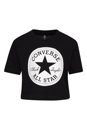 Converse Black Chuck Patch Boxy T-Shirt
