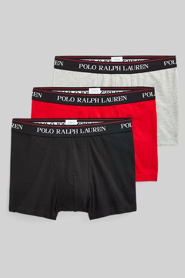 Polo Ralph Lauren Cotton Stretch Trunks 3 Pack