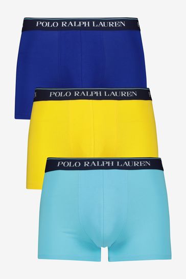 Polo Ralph Lauren Cotton Stretch Trunks 3 Pack