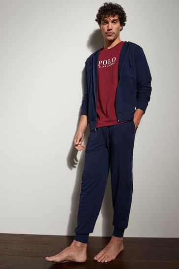 Polo Ralph Lauren Loungewear Logo Zip Through Hoodie