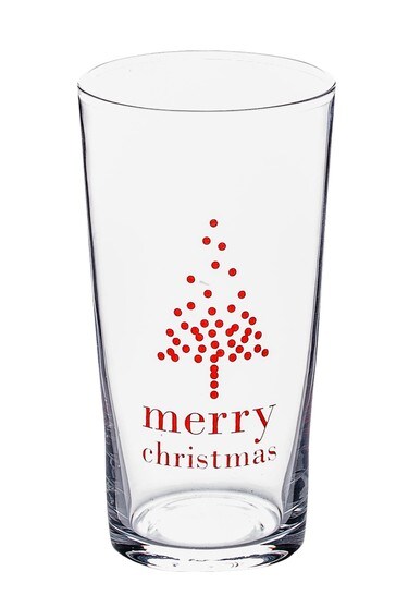 Bloomingville Marno Weihnachtliches Trinkglas