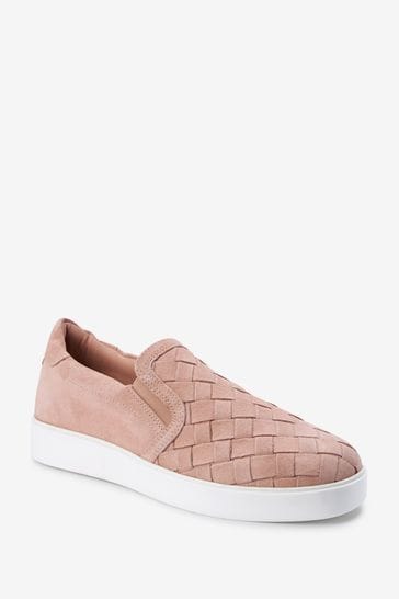 Next slip on trainers hotsell