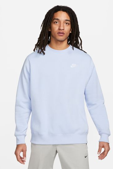Nike Light Blue Club Crew Sweatshirt