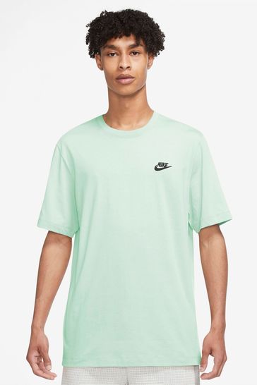 Mint green hot sale nike shirt