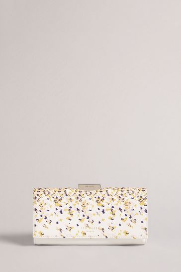 Ted Baker Large Natural Rezza Blurred Floral Printed Purse