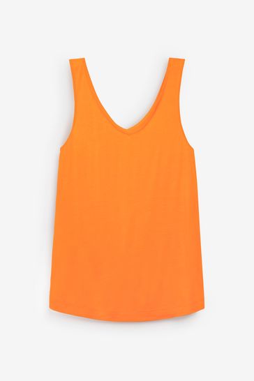 Buy Orange Slouch Vest from Next Luxembourg