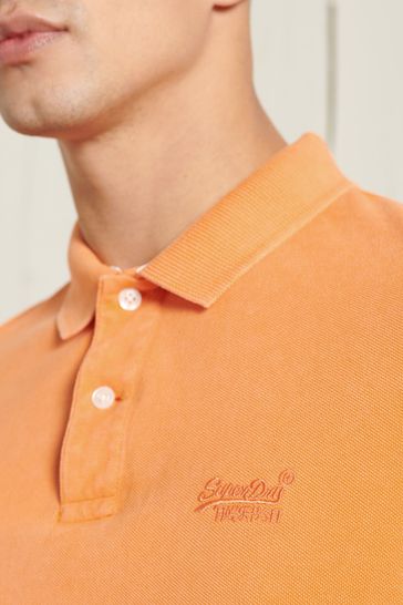 polo superdry orange