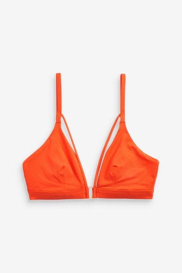 Hollister orange on sale bikini