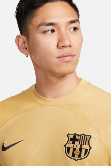 Nike fc shirt gold online