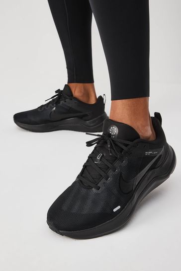 Nike Black Downshifter 12 Running Trainers