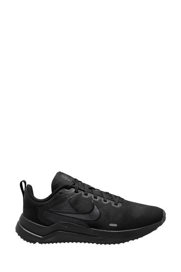 Black nike sales running trainers
