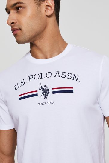 U.S. Polo Assn. Stripe Rider T Shirt