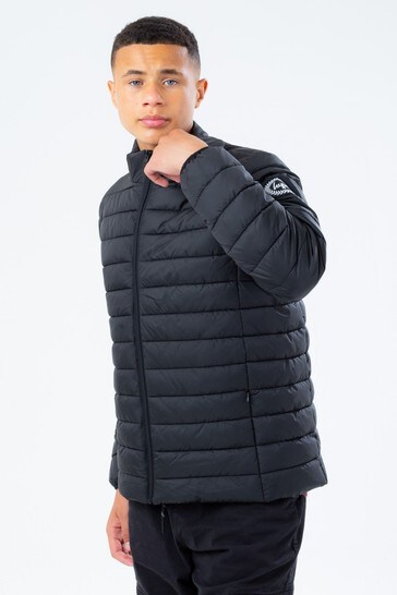 Hype Unisex Kids Black Lightweight Puffer Jacket