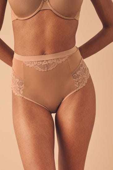 2pk Firm Control High Leg Knickers, M&S Collection