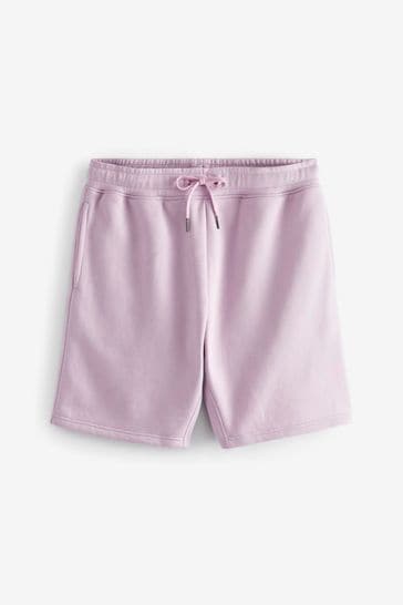 Lilac Purple Jersey Shorts