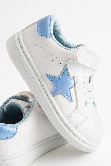 Elastic strap top trainers womens