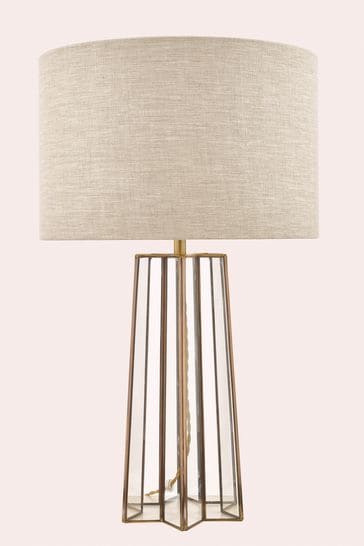 Laura Ashley Brass Star Table Lamp