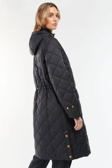 Womens Elle Janine Coat In Black 