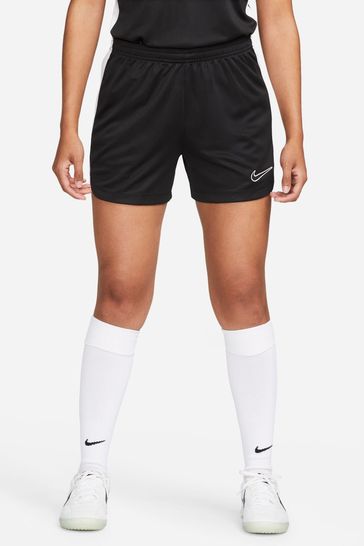 Nike Pantalones cortos de entrenamiento de la Academia Dri-FIT en blanco y negro