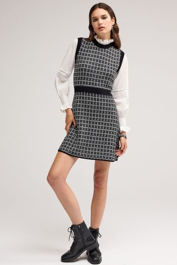 Pinafore dresses tweed cheap