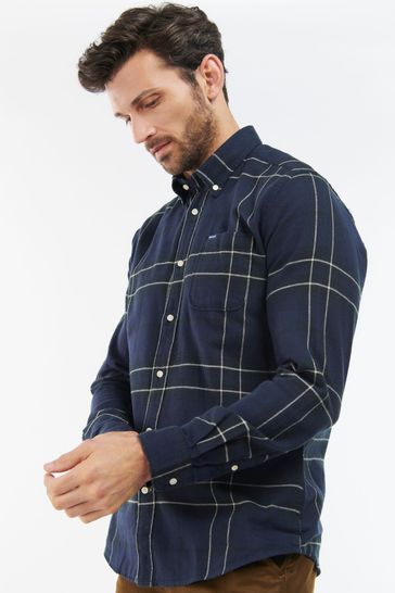 Barbour® Blue Carter Tailored Fit Shirt