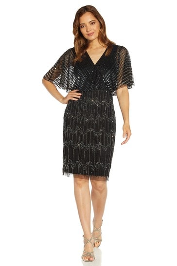 Adrianna papell embellished cocktail dress new arrivals