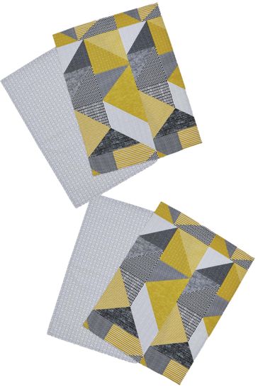 Yellow and grey tea hot sale towels