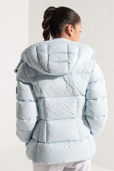 superdry mountain hooded down jacket