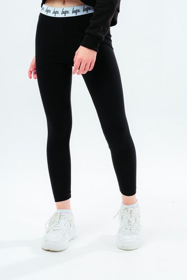 Hype. Girls Black Core Leggings Set Two Pack