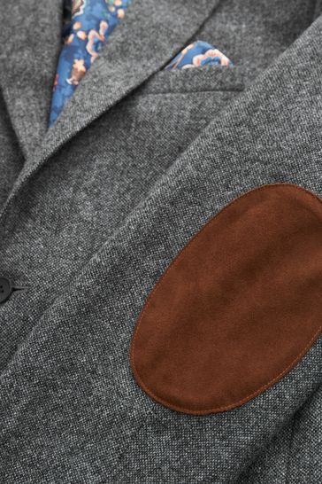 Elbow patch blazer h&m sales