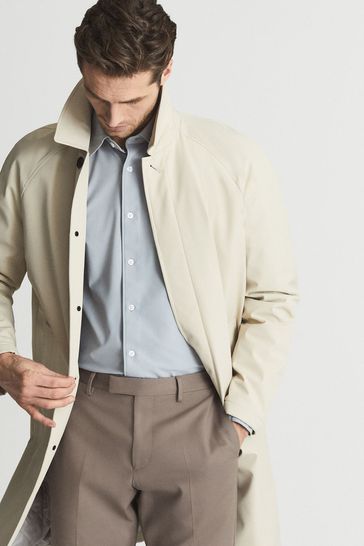 Buy Reiss Stone Colombo Single Breasted Long Length Coat from Next Ireland