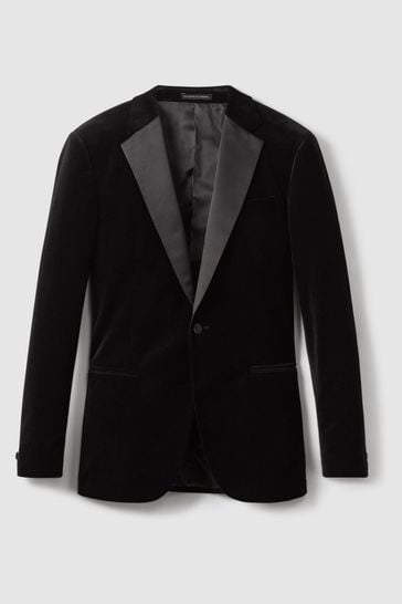 Reiss mens outlet velvet blazer