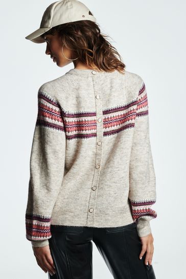 Ladies button clearance back jumpers