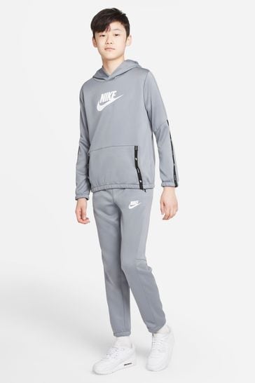 Nike Grey Sportswear Poly Tracksuit