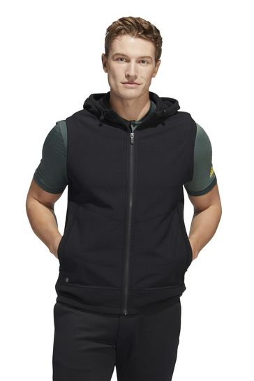 adidas Golf Statement Full-Zip Hooded Vest