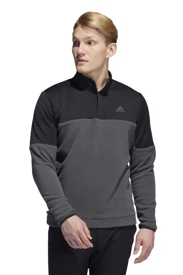 adidas Golf DWR Colourblock 1/4 Zip Sweatshirt