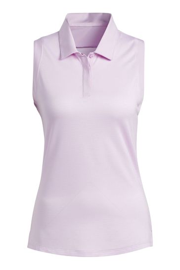 adidas purple golf shirt