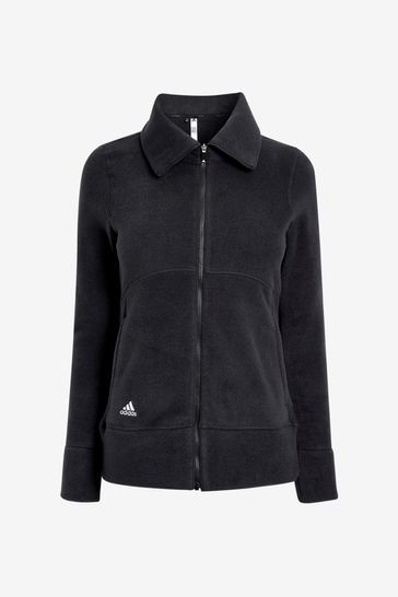 adidas Black Golf Polar Fleece Jacket