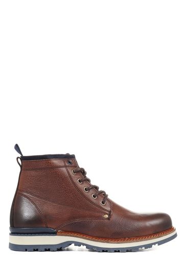 Mens leather store half boots